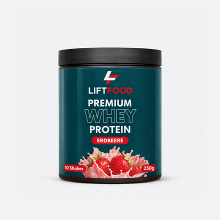 Premium Whey Protein Erdbeere, 250 g