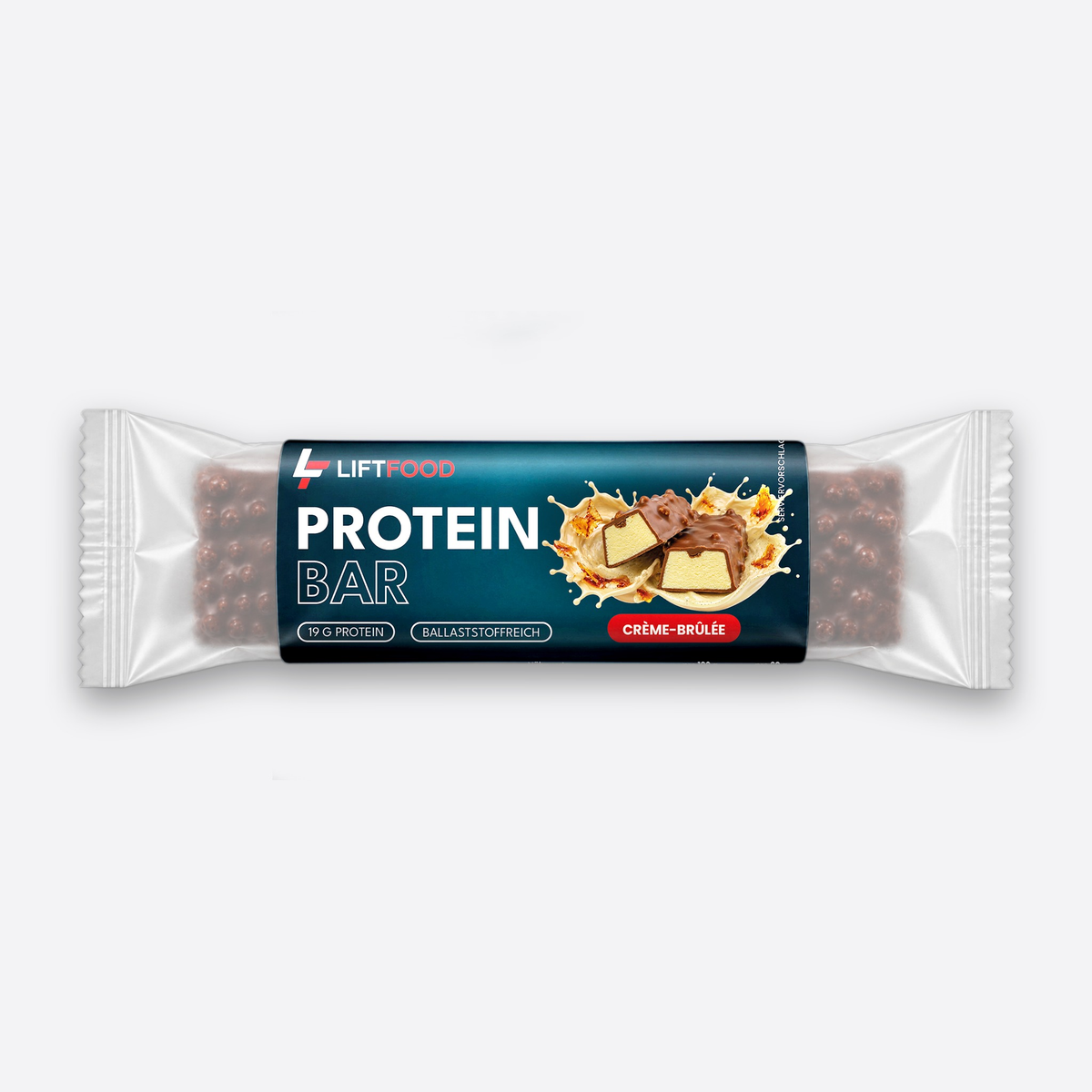 LIFTFOOD Protein Bar Crème Brûlée, Einzelriegel 60 g