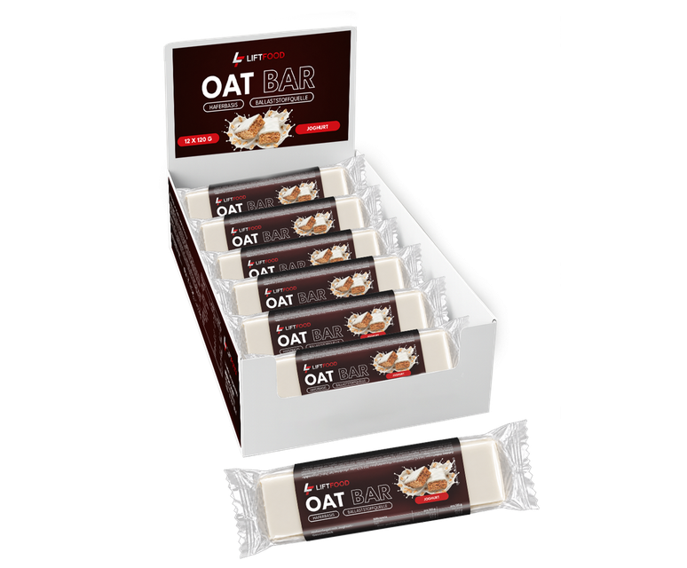 LIFTFOOD Oat Bar Joghurt, Display mit 12 Riegeln à 120 g